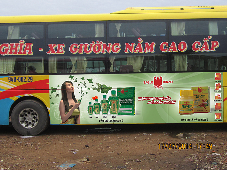 Quảng cáo trên xe buýt - Công Ty TNHH Xây Dựng Và Quảng Cáo Big Sun
